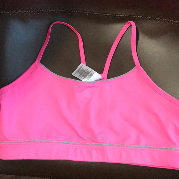 adidas Other - Bright pink Adidas sports bra